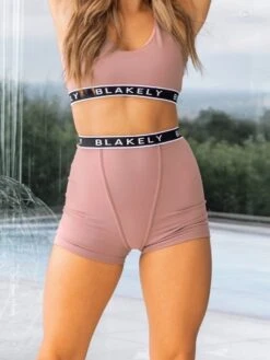 Lola Boyfriend Shorts - Light Purple