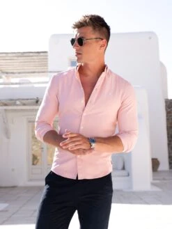 Castilla Long Sleeve Shirt - Pink -Blakely Clothing Store MENSSHIRTSBRANDD 10 545dc436 f9c7 4a8c 90f4 0e6a2dce3b8a