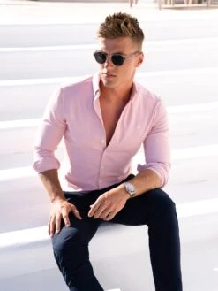 Castilla Long Sleeve Shirt - Pink