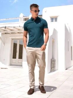 Andorra Polo Shirt - Green -Blakely Clothing Store MEN SSUMMERBRAND32D