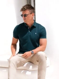 Andorra Polo Shirt - Green -Blakely Clothing Store MEN SSUMMERBRAND33D