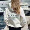 Monaco Oversized Hoodie - Ivory -Blakely Clothing Store MONACOIVORY