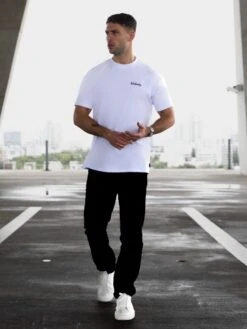 Sami Relaxed T-Shirt - White 8 Sami Relaxed T-Shirt - White -Blakely Clothing Store MONO3BRANDMENSD