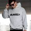 Studio Relaxed Hoodie - Marl Grey -Blakely Clothing Store MONOBRANDMENSD