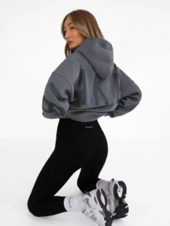 Tonal Isabel Oversized Hoodie - Charcoal -Blakely Clothing Store NEWCHARCOALH3