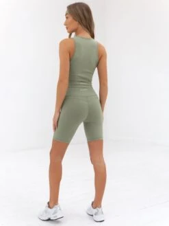 Ultimate Active Shorts - Olive -Blakely Clothing Store OLIVE3