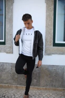 Raleigh Denim Jacket - Grey 23 Raleigh Denim Jacket - Grey -Blakely Clothing Store Photo07 09 2022 22001pm