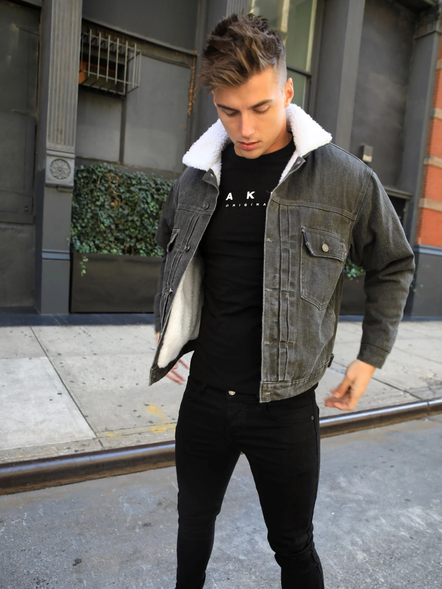 Raleigh Denim Jacket - Grey 5 Raleigh Denim Jacket - Grey - Image 5