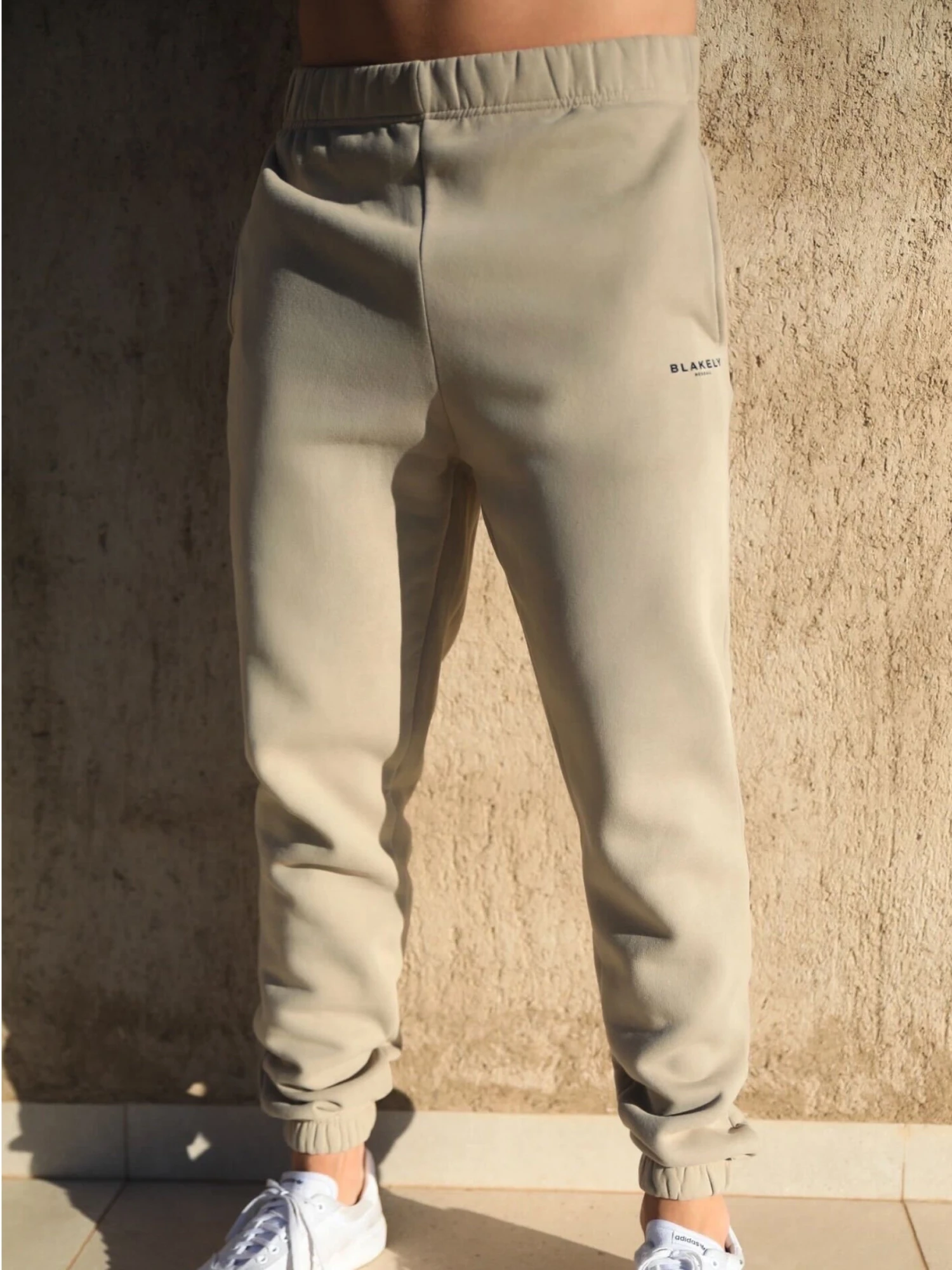 Reseau Relaxed Sweatpants - Washed Khaki 1 Reseau Relaxed Sweatpants - Washed Khaki