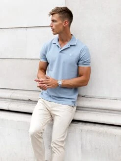 Sonoma Polo Shirt - Blue -Blakely Clothing Store SONOMAblueBRANDD 1