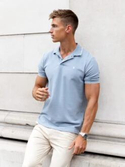 Sonoma Polo Shirt - Blue -Blakely Clothing Store SONOMAblueBRANDD 2