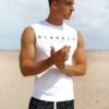 Blakely Sarasota Sleeveless Tee - White Men's Summer Top -Blakely Clothing Store Sarasota 1D1