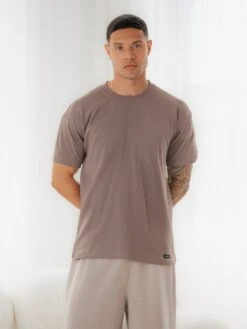 Otis Relaxed T-Shirt - Brown 7 Otis Relaxed T-Shirt - Brown -Blakely Clothing Store TABBRANDD 7