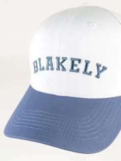 Varsity Cap - Blue & White 8 Varsity Cap - Blue & White -Blakely Clothing Store VARSITYCAPBLUED 4
