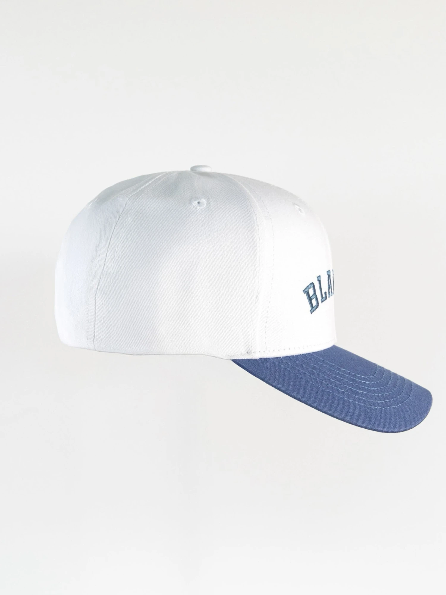 Varsity Cap - Blue & White 3 Varsity Cap - Blue & White - Image 3