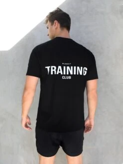 Relaxed Training T-Shirt - Black -Blakely Clothing Store White 02D
