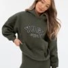 Yoga Oversized Hoodie - Khaki Green -Blakely Clothing Store YOGAKHAKI