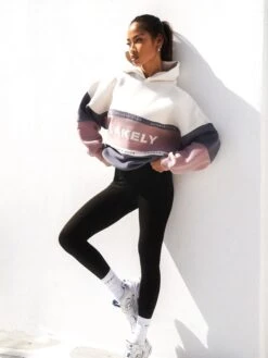 Alpine Hoodie & Leggings Set - Dusty Pink & Black -Blakely Clothing Store alpinepinksetD 2