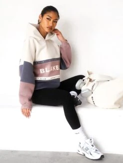 Alpine Hoodie & Leggings Set - Dusty Pink & Black -Blakely Clothing Store alpinepinksetD 7