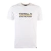 TOFFS Amber "Football Is For The Fans" White T-Shirt -Blakely Clothing Store amber