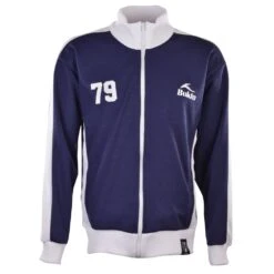 BUKTA Heritage Track Top in Navy with White Panels