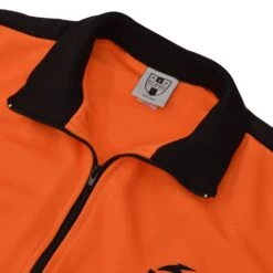 BUKTA Heritage Track Top - Orange with Black Panels & Cuffs -Blakely Clothing Store bukjorg2 2