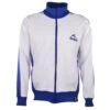 Bukta Track Top - White with Royal Panels and Cuffs -Blakely Clothing Store bukjwhtr1