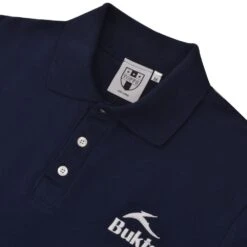 BUKTA Heritage Polo Shirt - Navy with White Cuffs -Blakely Clothing Store bukpnav2 2