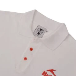 BUKTA Heritage Polo - White with Red Cuffs - Premium Organic Cotton 5 BUKTA Heritage Polo - White with Red Cuffs - Premium Organic Cotton -Blakely Clothing Store bukpwhtr2 2