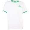 BUKTA Ringer T-Shirt - White/Green -Blakely Clothing Store bwht grn