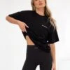Series Oversized T-Shirt - Black -Blakely Clothing Store edit1966AWBlack 03LEADD