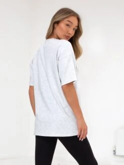 Series Oversized T-Shirt - Marl White -Blakely Clothing Store edit1966AWMarlWhite 05D dd353c51 596c 4892 b9f5 5acb3c60a564