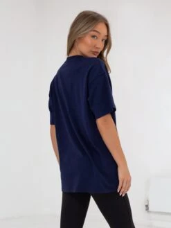 Series Oversized T-Shirt - Navy -Blakely Clothing Store edit1966AWNavy 03D