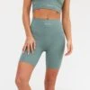 Soft Sculpt Cycling Shorts - Sage Green 10 Soft Sculpt Cycling Shorts - Sage Green -Blakely Clothing Store edit 2742 sageD 12copy 5fa5d0d5 7be2 4ff9 9a44 1741306f6ff2