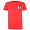 Kids England Football T-Shirt - Red Retro Three Lions Embroidered Top 7 Kids England Football T-Shirt - Red Retro Three Lions Embroidered Top -Blakely Clothing Store eng retro 3