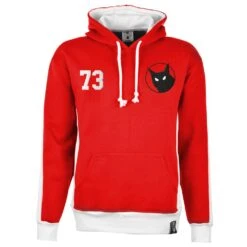 Sunderland Number 73 Retro Hoodie - Classic Heritage Sportswear