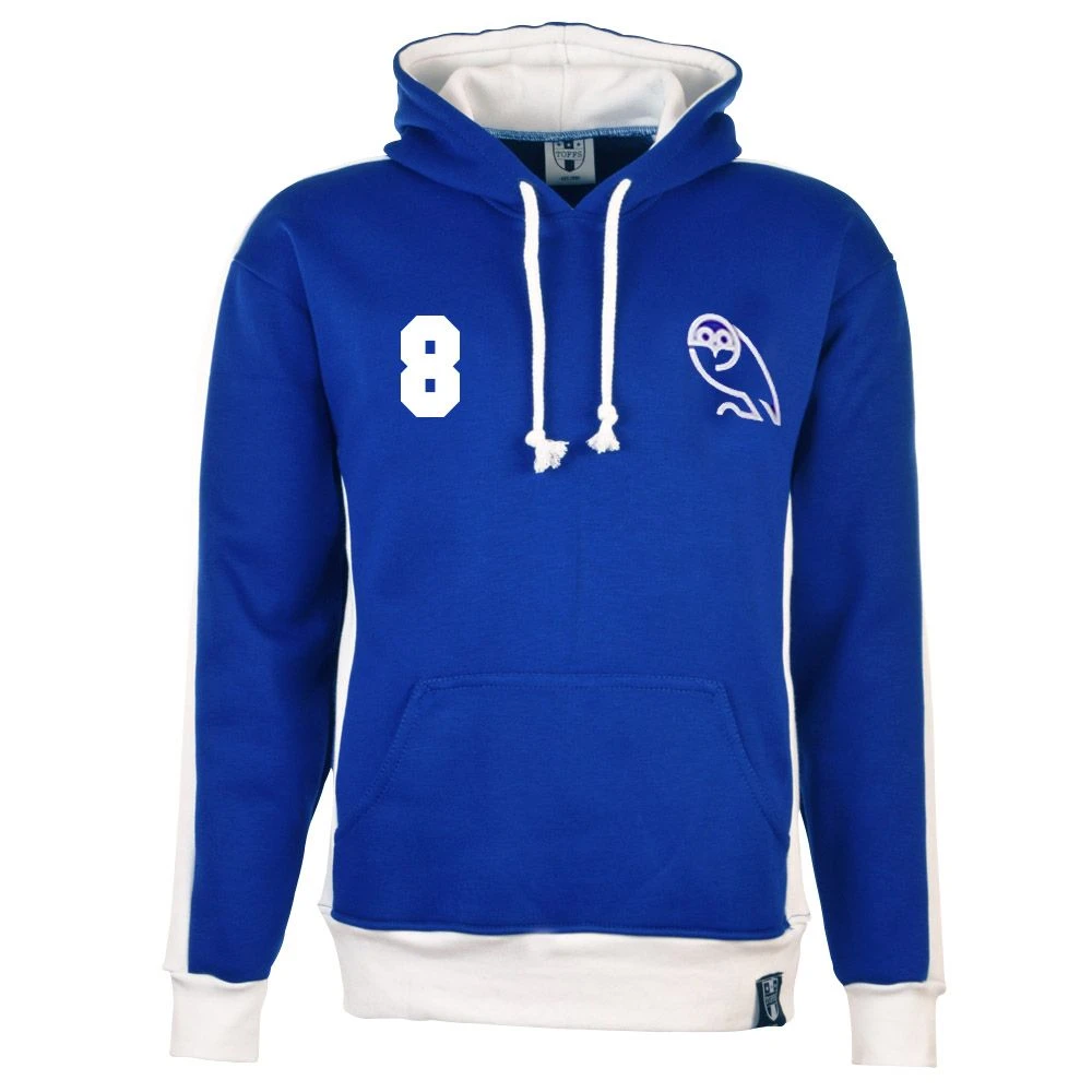 Sheffield Wednesday Official Retro Number 8 Hoodie 1 Sheffield Wednesday Official Retro Number 8 Hoodie