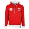 Sheffield United Number 89 Retro Hoodie - Red/White 6 Sheffield United Number 89 Retro Hoodie - Red/White -Blakely Clothing Store h0033