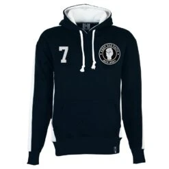 Retro Number 7 Hoodie - Vintage Style Embroidered Sportswear
