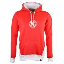 Swindon Town Retro Hoodie - Red/White Classic Fanwear
