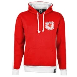 Premium Retro Wales Hoodie with Embroidered Heritage Badge