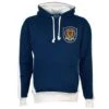 Scotland 1954 Retro Heritage Hoodie - Premium Navy & White Cotton 5 Scotland 1954 Retro Heritage Hoodie - Premium Navy & White Cotton -Blakely Clothing Store h0077 scotland hoodie 1954 badge 1