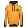 Vintage Australia 1980s Retro Hoodie - Amber and Bottle Green -Blakely Clothing Store h0081
