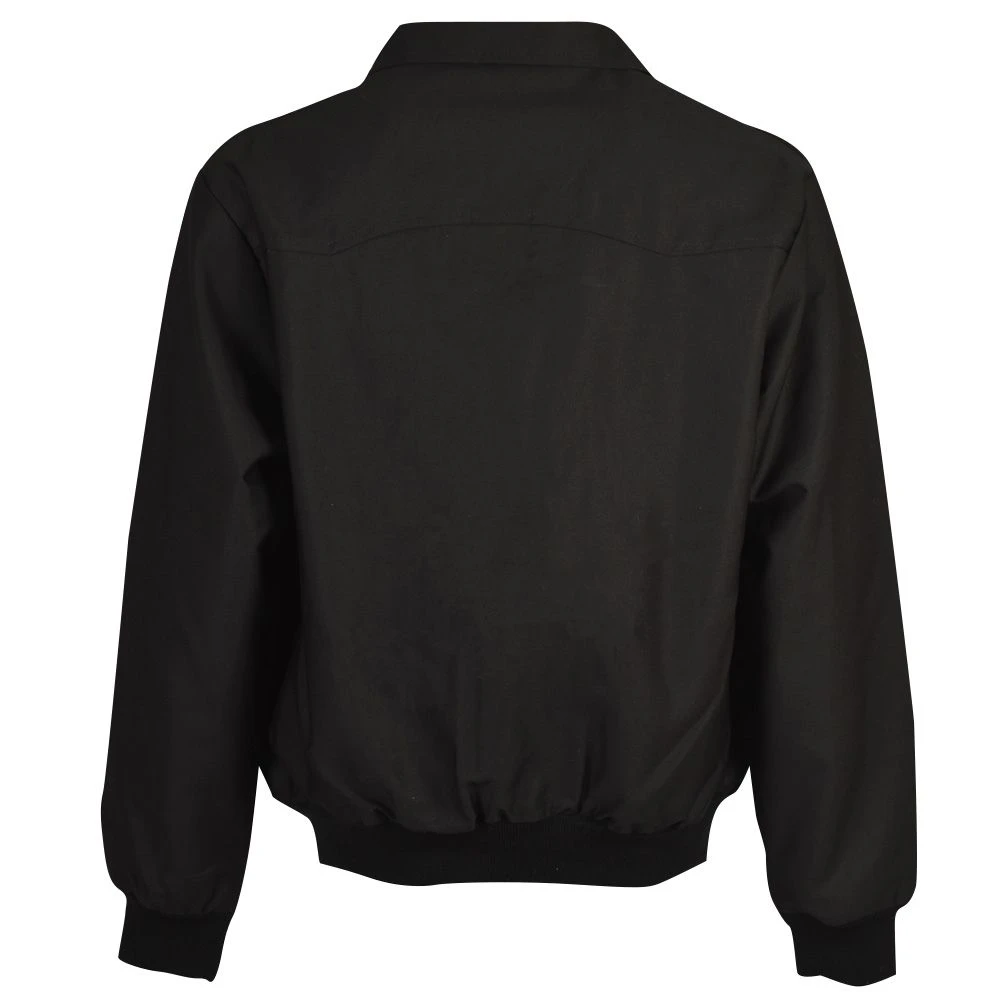 Swansea City Black Harrington Jacket - Official Jack Army Apparel 2 Swansea City Black Harrington Jacket - Official Jack Army Apparel - Image 2