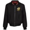 Hull City Black Harrington Jacket - Retro 1979-82 Crest -Blakely Clothing Store hj0006