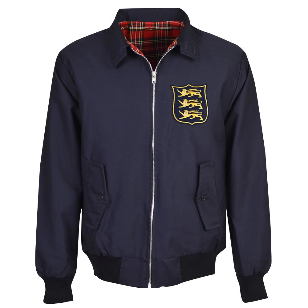 British & Irish Lions Navy Harrington Jacket - 1930s Heritage Edition 1 British & Irish Lions Navy Harrington Jacket - 1930s Heritage Edition
