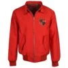 Stoke City Red Harrington Jacket with Vintage 1970s/80s Crest -Blakely Clothing Store hj0045