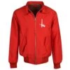 Charlton Athletic Red Harrington Jacket: 1973-74 Heritage Collection 3 Charlton Athletic Red Harrington Jacket: 1973-74 Heritage Collection -Blakely Clothing Store hj0063