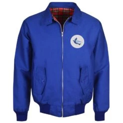 Cardiff City Royal Harrington Jacket with Vintage 1960s Crest