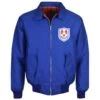 Millwall FC Royal Harrington Jacket - Retro 1950s & 60s Crest -Blakely Clothing Store hj0083